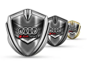 Audi Emblema Metallico Badge Disegno Max Robusto